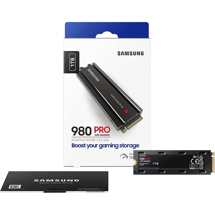 SSD Samsung 980 PRO 1TB NVMe M.2 PCIe 4.0 - для геймінгу та відеомонтажу