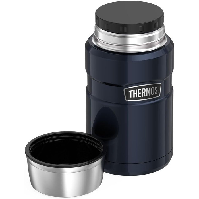 THERMOS Контейнер для їжі Stainless King, вакуумна ізоляція, 680 мл, Midnight Blue
