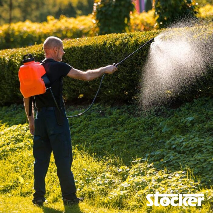 Електричний ранцевий обприскувач STOCKER 8 л Li-Ion акумулятор