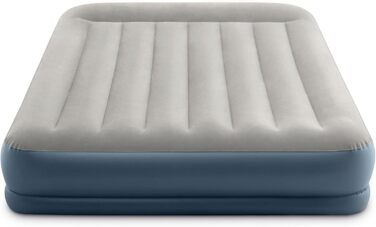 Надувний матрац Intex Queen Kissen Rest Fiber-Tech RP 152x203x30 см (64118ND) - комфортний матрац для сну