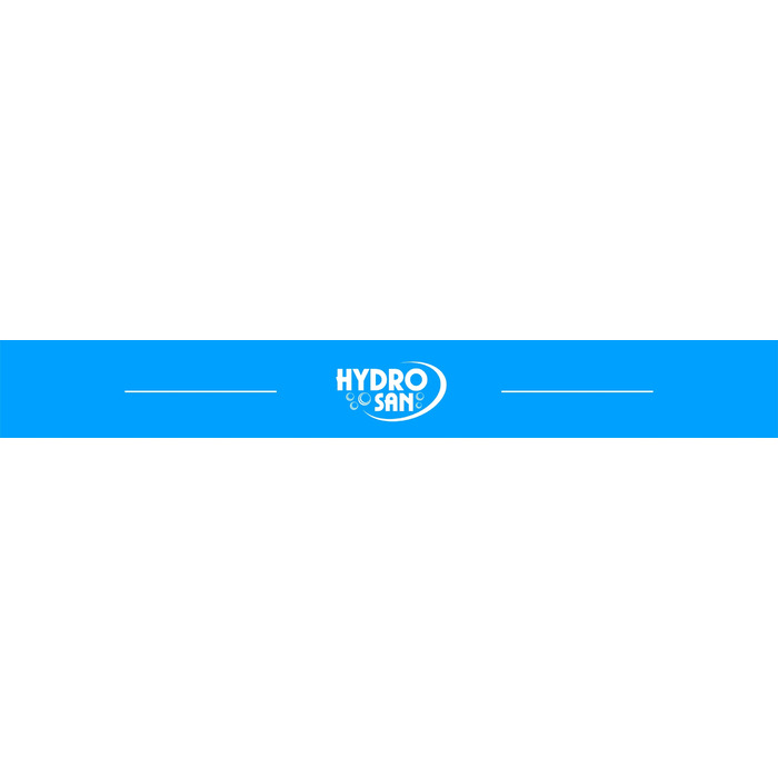 Настінний ручний дозатор для мила Hydrosan, 180 мл, чорний