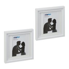 Relaxdays 25x25 cm Picture Frames, 2-Pack