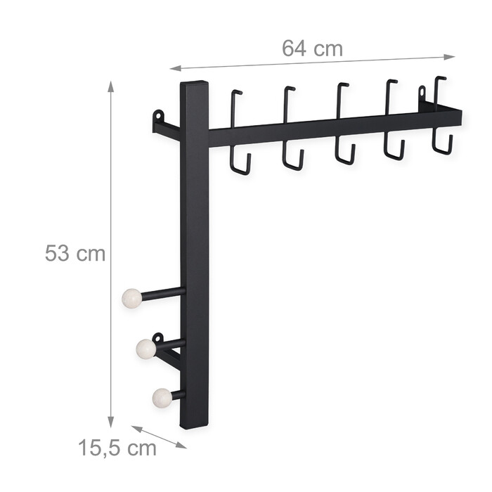 Relaxdays coat rack