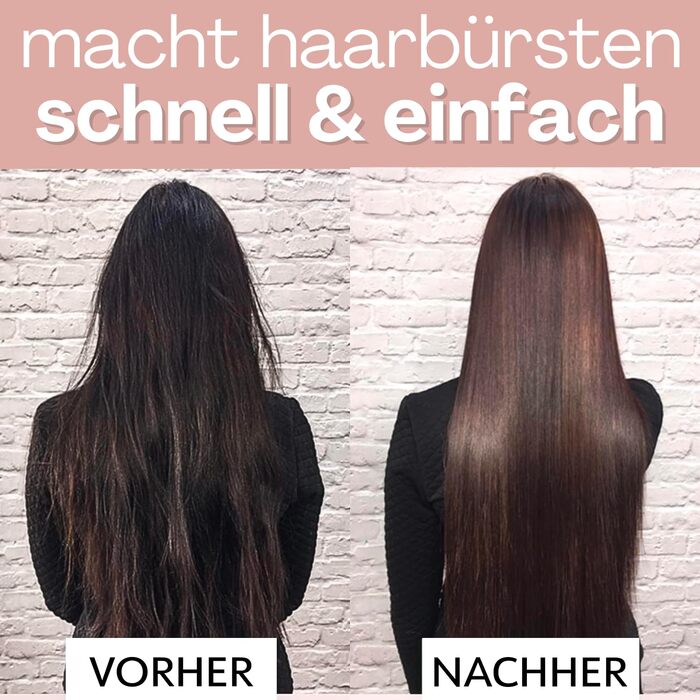 Щітка для волосся без заплутування - розпушувальна щітка для жінок - Paddle Brush - м'які щетинки для волосся та шкіри голови - підходить для всіх типів волосся (Рожеве золото & Білий)