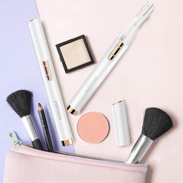 Електричний триммер для брів та обличчя для жінок Gold: прецизійна стрижка, безпечне гоління