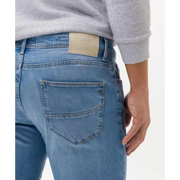 Джинси чоловічі BRAX Cadiz Straight Fit світло-блакитні (33W/34L) - класичні п'ятикішенні