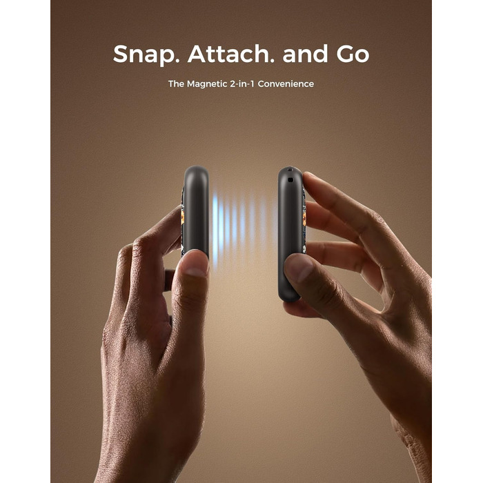 Електричні грілки для рук OCOOPA UT4 Young (Wiesenblumen), 5000mAh, 2 шт. - Компактні, Водонепроникні, Швидкий нагрів