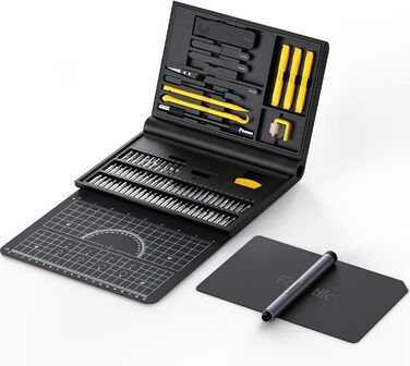 Набір прецизійних викруток Fanttik E1 NEX Workstation з 64 бітами, 12 фіксувальними інструментами, 2 моменти, до 3 Нм. Інструмент для ремонту телефонів, ноутбуків, камер, годинників