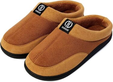 Чоловічі халапи GURGER з піною Memory Foam, антиковзаючі, для дому та вулиці, розмір 40-51, зелені (40/41 EU, коричневі)