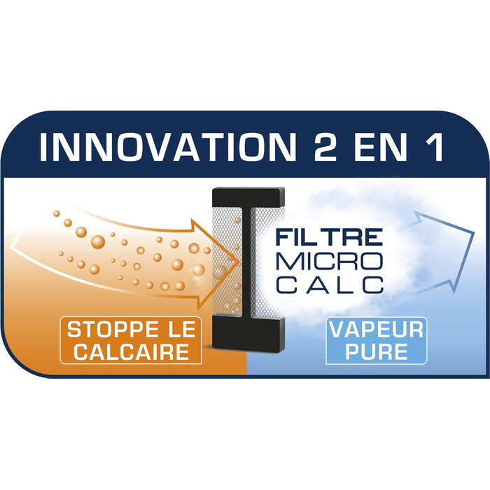 Відпарювач дорожній Calor Pure Dampfbügeleisen FV9839C0 - чорний/золотий (3000 Вт, 350 мл, 260 г/хв)