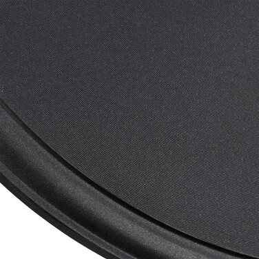 Relaxdays Crepe Pan, Aluminum Casting, Black, 25 cm