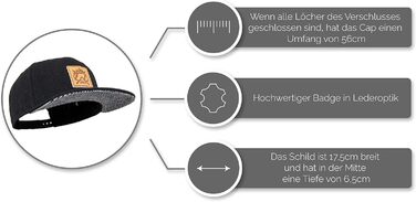 Кепка бейсболка Jumping Bird • Унісекс • Знімний козирок • Регульована • Чорна