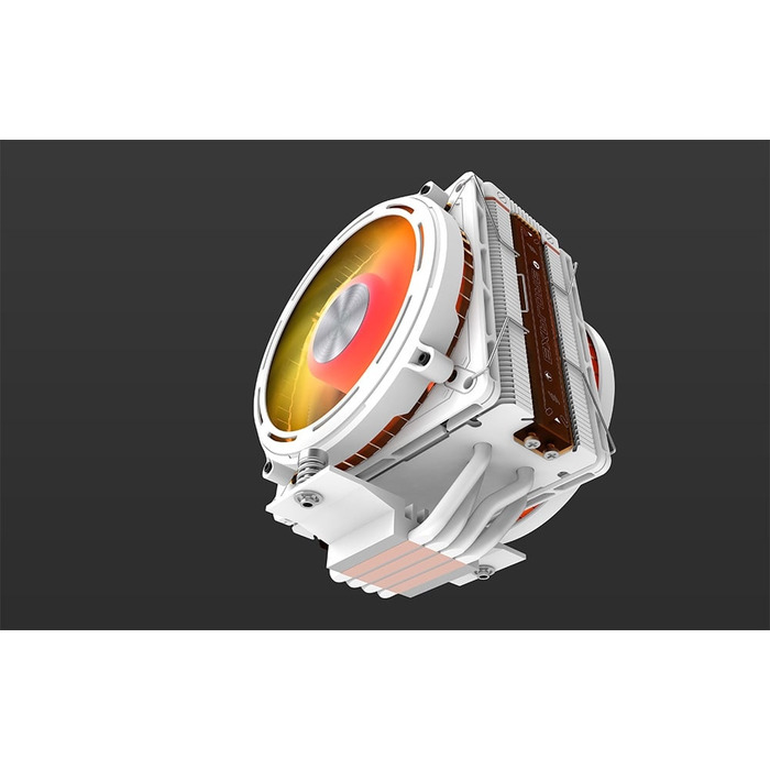 Активне охолодження процесора DarkFlash E400 PLUS White