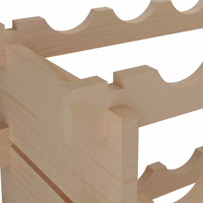 Relaxdays Expandable Wine Rack for Bottles