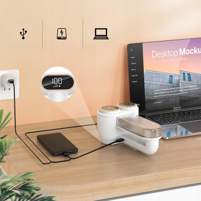 Машинка для видалення комочків з одягу LTC B97, подвійні леза