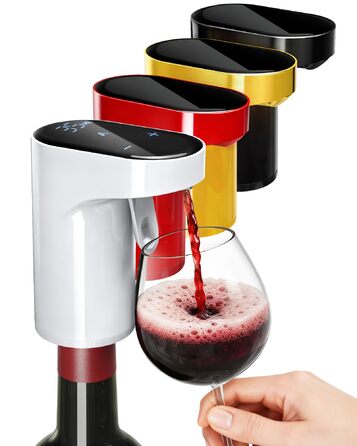 Електричний декантер для вина 5-в-1 з регульованою дозуванням, цифровий виливач, автоматичний дозатор вина, подарунок на день народження, День святого Валентина