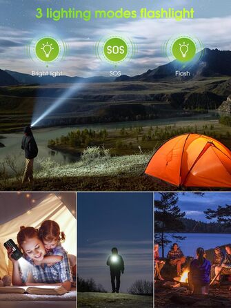 Портативний зарядний акумулятор Power Bank 52800mAh з сонячною панеллю, 30W, 7 виходів, з ліхтариком та LED-дисплеєм, чорний/зелений