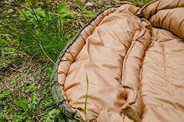 Сплячий мішок TETON Sports Celsius XXL; Великий, для сімейного кемпінгу; Безкоштовний компресійний мішок, чорний (зелений)