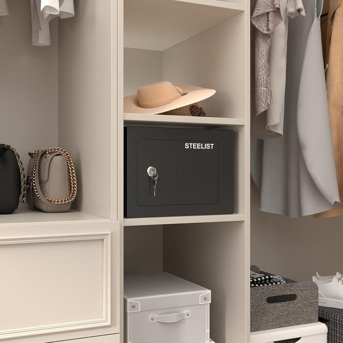 STEELIST 0,23 - сталевий сейф для готівки та особистих речей з ключовим замком
