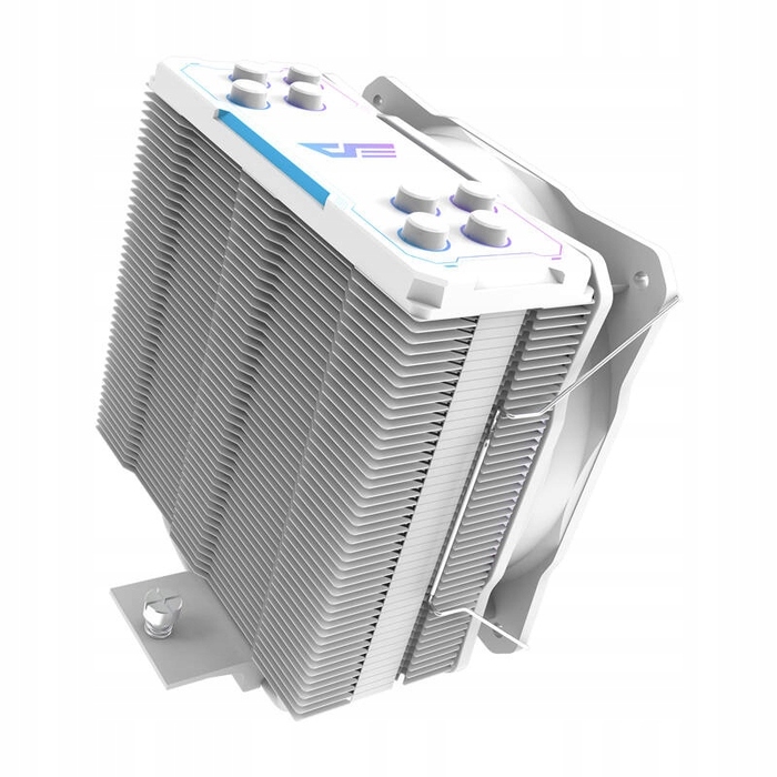 Кулер для процесора darkFlash Z4 Pro Mist White, 4-pin PWM, 5V 3-pin aRGB