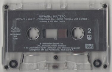 Nirvana In Utero Вінілова платівка LP (оригінальний пресинг)