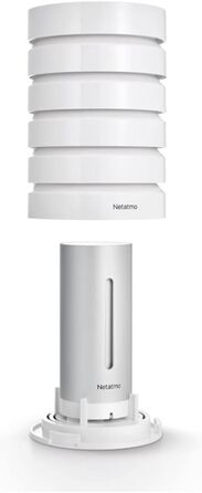 Netatmo Smart Weather Station with Wall Bracket - Wi-Fi & Functional Protective Housing for the Smart Weather Station, Protection for the Outdoor Module of the Smart Weather Station with Wi-Fi Connection, NRS-WW