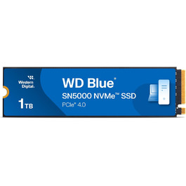 SSD накопичувач Western Digital WD Blue SN5000 1 TB NVMe PCIe Gen4 - внутрішній, до 5150 МБ/с, 600 TBW