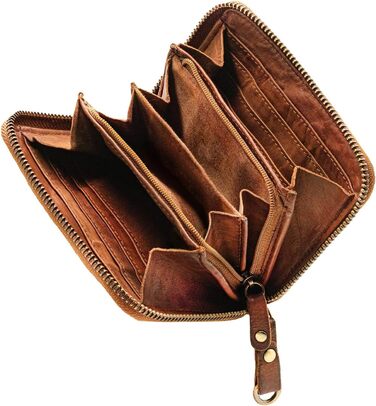 STILORD 'Paris' Leather Wallet - Premium RFID Wallet with NFC Protection - Vintage Wallet made from Genuine Leather for maximum security & elegant box style.