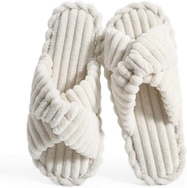 Жіночі домашні тапочки Star Vibe - м'які, пухнасті, бежеві, 40/41 EU