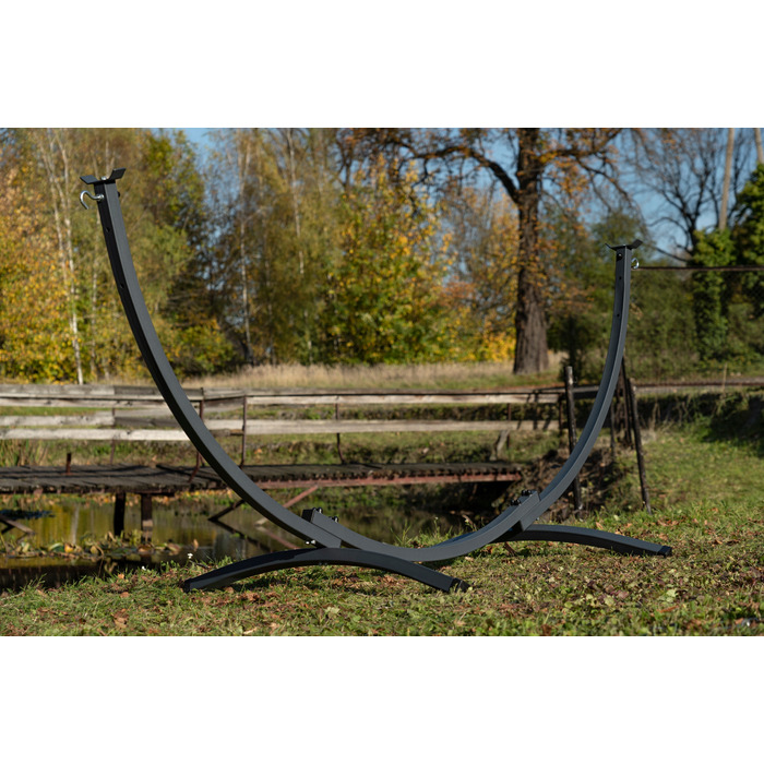 Гамак без стійки Potenza багатокольоровий, навантаження до 120 кг, 250 x 120 см
