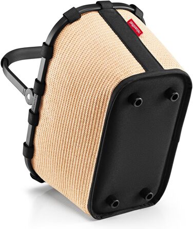 Сумка-шопер Reisenthel CarryBag XS – Стабільний шопер XS формату з практичною внутрішньою кишенею – Елегантний та водовідштовхуючий дизайн (Рафія, Чорний)