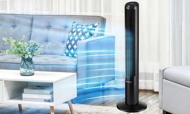 Колонний вентилятор Electo AirVibe PRO, чорний