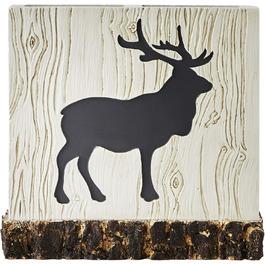 SKL Home Grand Teton Toothbrush Holder, Resin, Brown