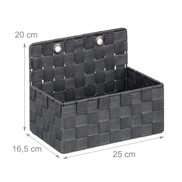 Set of 2 Hanging Storage Baskets