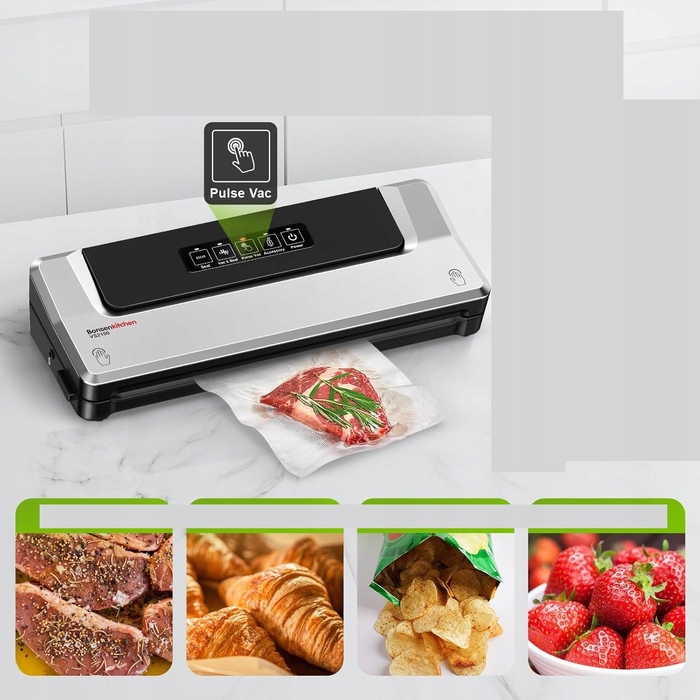 Автоматичний вакууматор для продуктів BonsenKitchen, 125 Вт