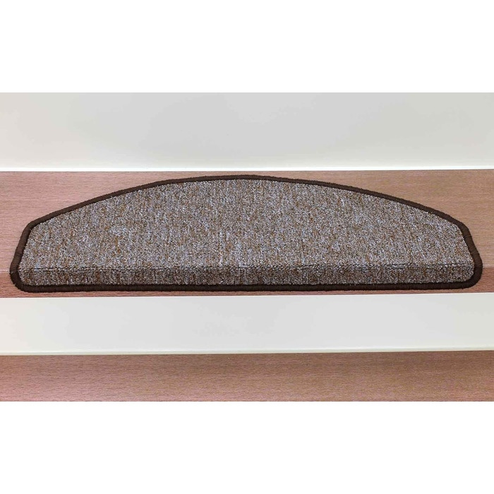 Ступінчасті килимки Kettelservice-Metzker Rambo - різні комплекти та кольори (14 шт., коричневий)