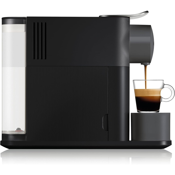 Кавомашина капсульна Nespresso De'Longhi EN510.B Lattissima One Shadow Black, чорна