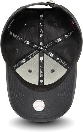 Кепка New Era New York Yankees 9forty для жінок, регульована, сіра (Tech Jersey)