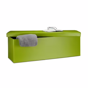 Relaxdays Foldable Bench Made of Faux Leather