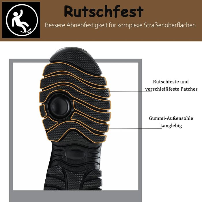 Зимові робочі черевики для чоловіків та жінок. Водонепроникні, з металевим носком, легкі, теплі, чорні. Безпечні черевики з антиковзкою підошвою. Розмір 42 EU