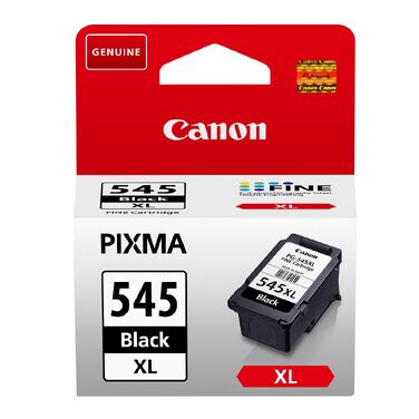 Оригінальний чорний картридж Canon PG-545XL FINE (XL), підвищена ємність, чорнильний