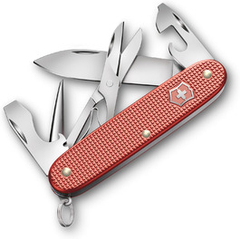 Мультитул Victorinox Pioneer X Alox Limited Edition 2025 - Швейцарський ніж, 9 функцій, червоний