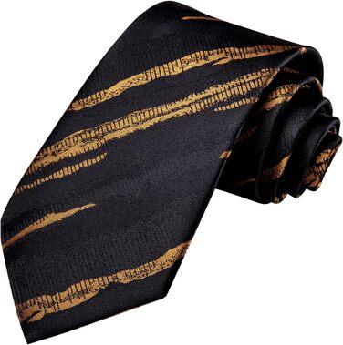 Краватка чоловіча Dubulle з квітковим візерунком Paisley, шовкова краватка для чоловіків, смугаста, комплект краватки та нагрудного хустинки для весілля, ділового стилю, коричнева