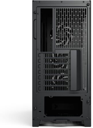 Корпус для ПК Fractal Design Pop Air 2 Black TG Mesh ATX, 3x 120 мм вентилятори, чорний, загартоване скло