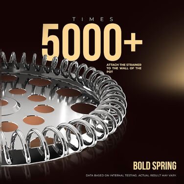 Кавоварка French Press KICHLY на 8 чашок з нержавіючої сталі, 1000 мл, з подвійними стінками та фільтром