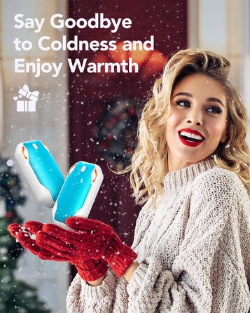 Електричні грілки для рук PHEJIE (2 шт.) - 3 режими нагріву, портативні, для активного відпочинку, кемпінгу, подарунок