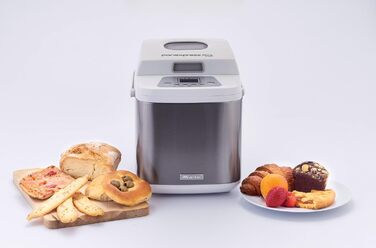 Хлібопечка Ariete 132 Panexpress 750 Metal: 19 програм, нержавіюча сталь, для хліба, піци та десертів