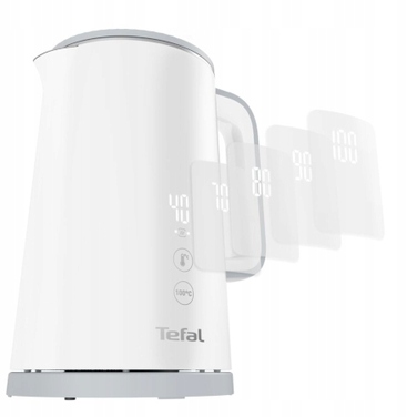 Електричний чайник Tefal KO693110, 1800 Вт, 1,5 л, білий