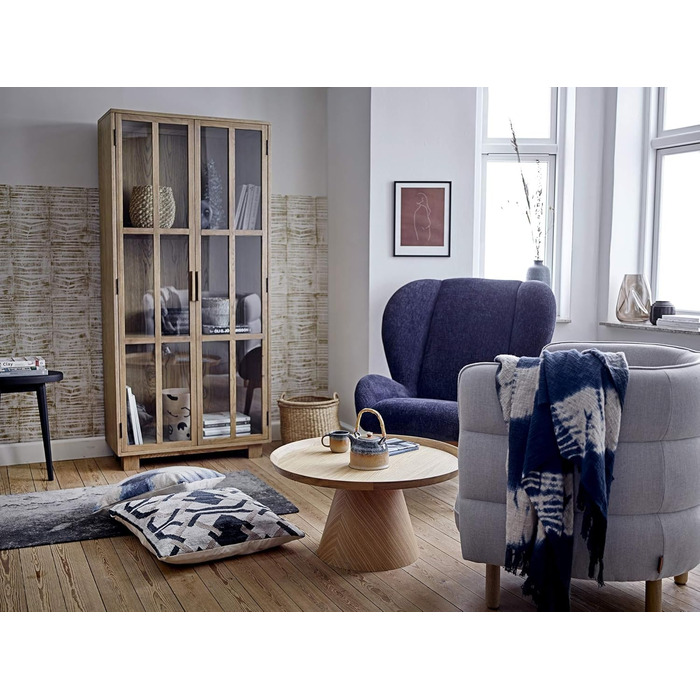 Ваза Bloomingville Ingolf з коричневого скла, 26x18x19 см, 82048946