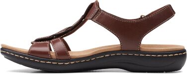 Босоніжки Clarks Laurieann Kay жіночі бежеві (38 EU) - шкіряні сандалі на плоскій підошві